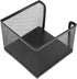 Tomotato Black Metal Mesh Memo Holder, Desk Organizer for Sticky Notes, Scissors, Post-it Notes