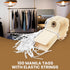 Perco Manila Shipping Tags #1 - 2 3/4” x 1 3/8” (Box of 100) with Elastic