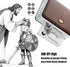 FP31 3.15-inch, 80mm 3.5mm, 3-Rolls FaithTag Transparent Self-Adhesive Glossy Thermal Printer Paper for & Other Mini