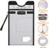 Fireproof Document Bag with Lock (5200 ) - 15 x 11 Waterproof Zipper Pouch for A4 A5 Legal Letter Size Document,