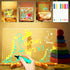 LED Note Board with Colors, Acrylic Dry Erase Board for Kids, Light up Board with Stand & 7 Pens