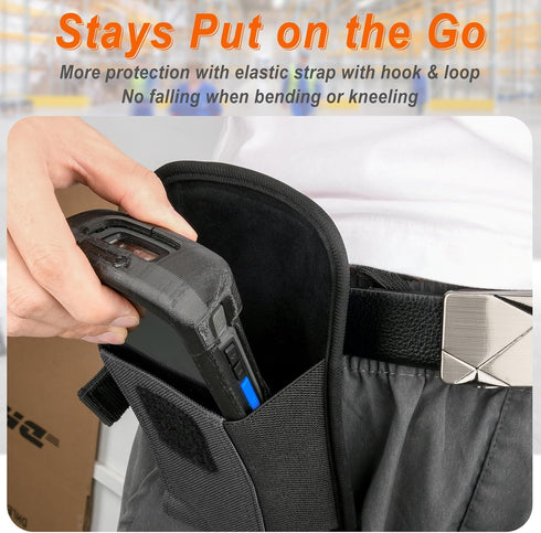 Homakover TC75x, TC75, TC70x, TC70, TC72, TC77, M60, MC65, MC67 Large Scanner Holster, Rugged Vertical Carrying Case