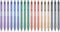 Linbsunne Gel Pens Black Ink for Office, 0.5mm Fine Point Smooth Writing Retractable Work Pen (18-count)