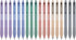 Linbsunne Gel Pens Black Ink for Office, 0.5mm Fine Point Smooth Writing Retractable Work Pen (18-count)
