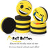 Mr. Pen Smiley Magnetic Whiteboard Erasers, 8 Pack - Mini Cute Dry Erase Back to School Supplies