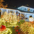 4 Pack 160FT 480LED 8 Dazzle Bright Solar String Lights Outdoor, Total Solar Powered Waterproof Fairy Lights Modes