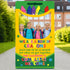 Back to School Crayon Box Photo Booth Decoration Frame Giant First Day of School Crayons Box Photo Backdrop Crayons