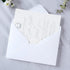 PONATIA 50 PCS/Pack White A7 Envelopes, 5.25 x 7.5'', Perfect for 5 x 7'' Wedding Invitation Cards, Christmas Gift Cards