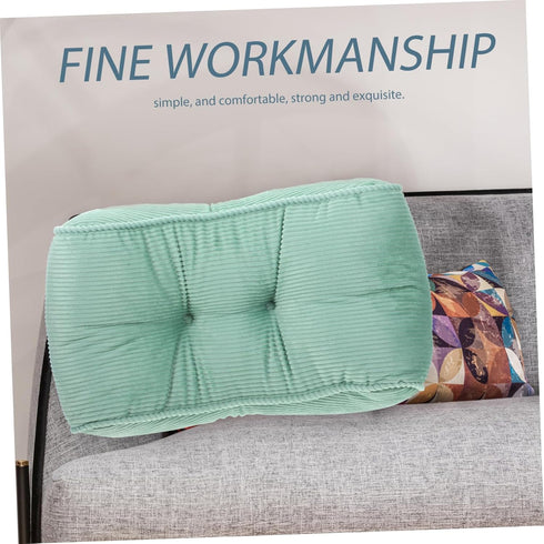 Wedge Lumbar Support Pillow - Multi-Functional Cushion for Home Chairs