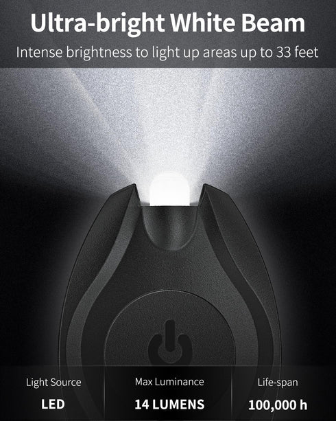 Uniclife 5 Pack LED Keychain Flashlight, Mini Light 14 Lumen for Outdoor Camping and Emergency