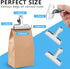 Chip Clips, 8 Pack Stainless Steel Chip Clips, Chip Clips Bag Clips Food Clips, Bag Clips for Food, Clips for Food Packages, Chip Bag Clips - Air Tight Seal, Heavy Duty Snack Clips Kitchen Clips by FINDMAG
