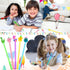 SANNIX 50 Pieces Cartoon Cute Gel Pens, Assorted Black Ink Pens for Kids & Students Gift Supplies