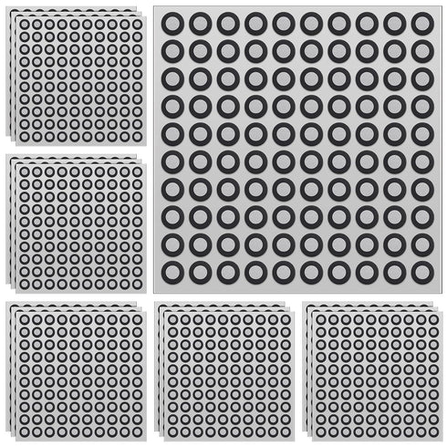 Marspark 15 Sheet 1500 Point 3mm 3D Scanning Markers Dots for 3D