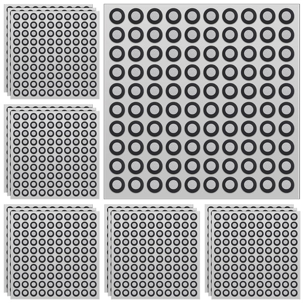 Marspark 15 Sheet 1500 Point 3mm 3D Scanning Markers Dots for 3D