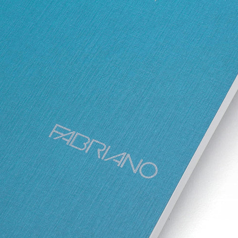 Fabriano EcoQua Large Dot Grid Note Pad: Glue-Bound, 90 Sheets, Navy