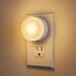 TOSZMOK Plug in Night Light 2-Pack, LED Night Lights Plug into Wall with