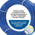 Neo-Pure - 1/4" OD LLDPE Polyethylene Tubing(.170 ID) Pneumatic Hose Pipe Tubing Air Hose for Air Line Tubing or Fluid (50FT, Orange)