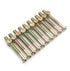 binifiMux 10-Pack M8 x 70mm Hex Drive Socket Cap Furniture Bolt Scrws Barrel