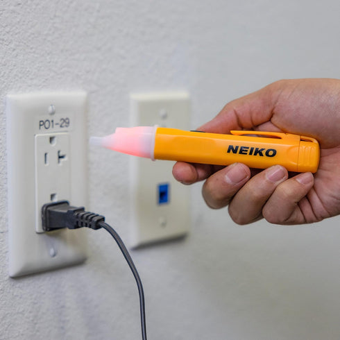 NEIKO 40524A Non-Contact Voltage Tester, AC Voltage Detector, Dual Range 12V-1000V, Electric Tester Pen