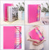 Edufun 24 Pockets Expanding File Organizer, Accordion Folder in Rose Pink