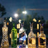 8 Pack 20 VOOKRY Solar Wine Bottle Lights with Cork LEDs Fairy Lights String Silver Wire Light