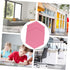 STOBOK 12 Pcs Black Felt Backdrop Wall Sticker with Cork Hexagon Tiles for Self-Adhesive Decorative Memo Board