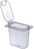 Carlisle FoodService Products 3068807 Plastic Food Pan, 1/9 Size, 6 Inches Deep, Clear