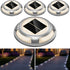 Solar Driveway Lights, 4 Pack Heavy Duty Driveway Lights Solar Powered 2