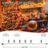 13FT 50 Clear Christmas Lights Outdoor, UL Approved Mini Lights with Brown Wire for Indoor Outdoor Tree Patio Garden
