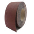 80 Grit Sandpaper Roll, 3 Inch x 49 Feet Continuous Emery Cloth Roll for Metalworking, Woodworker, Automotive, Plumbing