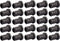 SharkBite 1/2 Inch Poly Crimp Plug, UP514, Pack of 25, PEX Pipe, PE-RT