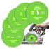 Glass Cutting Disc - Pack of 5 Ultra-Thin Diamond Cutting Discs for 4 Inch Angle Grinder