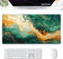 Gaming Mouse Pad, EDGFRTOIO XXL Large 31.5x15.7 inch Desk Mat with Non-Slip Rubber Base for Home Office Work, Green