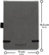Wildlife Grid Reporter A6 Notebook - PU Leather Hardcover Pocket Journal with Elastic Closure