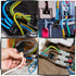 5 Pcs Insulated Multi Cable Connectors - 2 Port Single Entry Splice Electrical Power Connector for 1/0-14AWG Wire