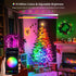 100 33ft JMEXSUSS LED Color Changing String Lights, String Lights Indoor with Remote & APP, Clear Wire Smart Twinkle