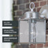8 Inch 1161-PW DESIGNERS FOUNTAIN Preston Outdoor Light Fixture, Exterior Wall Lantern Sconce for Front Door, Patio
