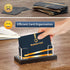 NIUBEE Acrylic Business Card Holder, Clear Plastic Display Stand for Desk, 2 Pieces Gift Card Organizer for Office