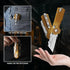 COOL PARD EDC 4Pcs Folding Pocket Utility Knife Quick Change Blade Razor Knife with Extra Razor Blades,Box Cutter