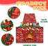TaoBary Christmas Cardboard Fireplace 35.4 x 38.6 Inch Red Brick Bulletin Board Decoration Christmas Holiday Hearth Bulletin Board with 16.4 ft PVC Artificial Garland for Christmas Home Decor by TaoBary