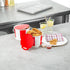 64 25 Restaurantware-Bio Tek Ounce Chicken Buckets With Lids, Greaseproof Paper Chicken Buckets - Vented Lids