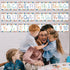 Moving Mountains Alphabet Number Bulletin Board Set, ABC Letters and Number 0-10 Cutouts for Classroom Wall Supplies
