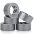 Lockport 5 Pack Duct Tape - Heavy Duty Waterproof - 30 Yards x 2 Inch - Strong Adhesive Bulk for Indoor Outdoor Repairs