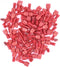 100pcs Fully Insulated Wire Crimp Terminal Nylon Quick Connectors Spade (Female)