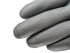HyFlex 11-600 Multi-Purpose Light Duty Industrial Gloves, Palm Coating for Metal Fabrication, Size 9, Black