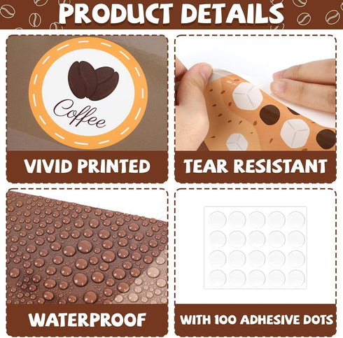 Coffee Bulletin Board Set Coffee Cup Decorations Hot Cocoa Cutouts for Teachers Students Back to School Decor