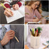 Epakh 150 Pcs Friendly Retractable Ballpoint Pens, Medium Point Black Ink Click Pens for Journaling Writing Office