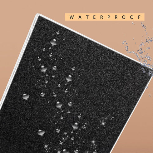 NatureTouch 3 Ring Binder, Glitter 1 Inch Organizer (10.5'' x 11.5''), Waterproof Durable View Binder, Holds 300 Pages
