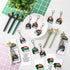 Sayglossy 100 Sets Funny Dumpster Fire Response Team Employee Appreciation Gifts Positive Animal Dumpster Ballpoint Pen