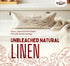 8x27" Linen Baguette Bag Single Baguette Bread Bag for Homemade Artisan Bread, Unbleached Reusable Food Storage